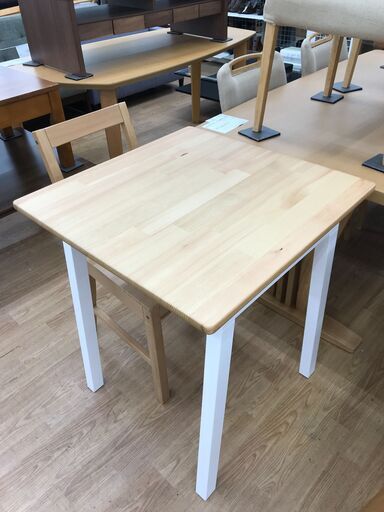 ★ジモティ割あり★ IKEA １人用ダイニングセット  H75×W65×D65 クリーニング済み KJ8937