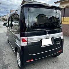 【車検2年付】大人気・タントカスタム・パワースライドドア・キーフリー・ブラックの画像