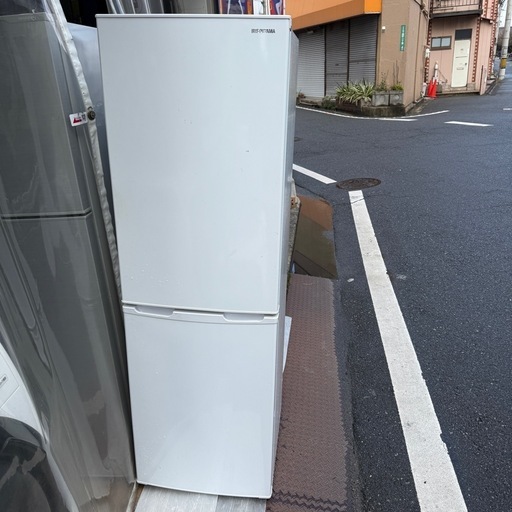 2019年製　アイリスオーヤマ　162L 2ドア冷蔵庫　KRD162-W
