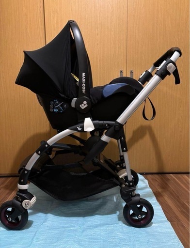 マキシコシ　チャイルドシート+ベビーカーセット　トラベルシステム