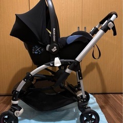マキシコシ　チャイルドシート+ベビーカーセット　トラベルシステム