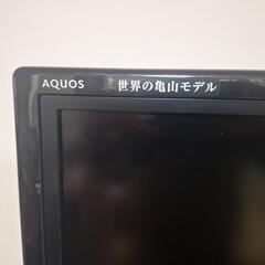 シャープAQUOS液晶テレビ37インチの画像