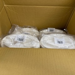 【新品・未使用】TAKE PACK オーバルディッシュホワイト300個の画像