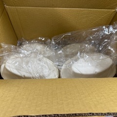 【新品・未使用】TAKE PACK オーバルディッシュホワイト300個の画像