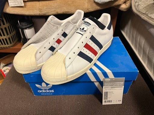 adidas SUPER STAR 80s トリコロール