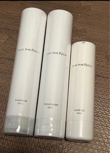 シルクザリッチSILK THE RICH シャンプー・トリートメント・ヘアオイルセット