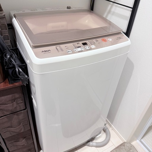 アクア 全自動洗濯機 7kg AQW-GV70G 縦型