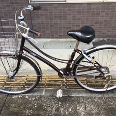 中古自転車を差し上げます。