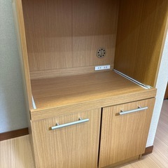 【お譲り先決定】食器棚　レンジ台　の画像