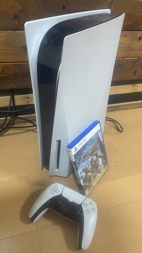 郵送可　PS5ディスク版CFI-1100A＋モンハンワイルズソフト