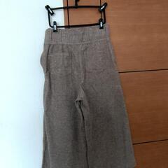 ハイウエスト　キュロット　冬物の画像