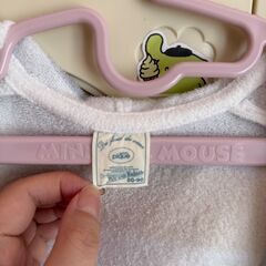 gelato pique kids & baby ボーダーポンチョ（80-90cm）の画像