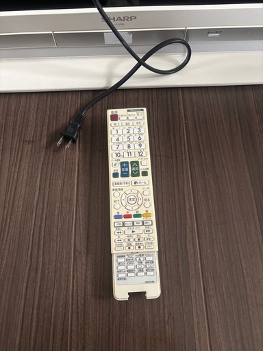 SHARP液晶カラーテレビ