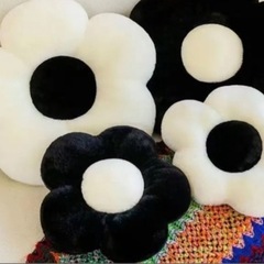 韓国インテリア　クッションの画像
