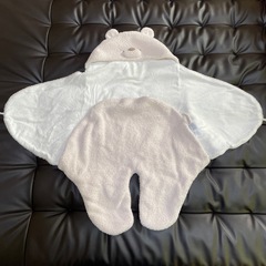 【ほぼ未使用・美品】ジェラートピケ ジェラピケ おくるみ ピンク 赤ちゃん 新生児 くまの画像
