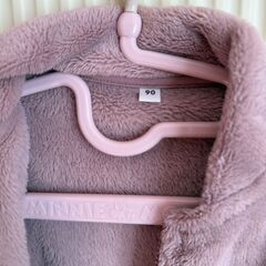 ふわふわボアフリースジャケット（90cm）の画像
