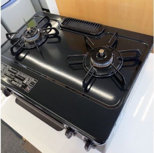 パロマ 都市ガス用 2022年製 IC-S37DX-2L ガステーブル 左強火 水無し片面焼きグリル Paloma ガスコンロ 札幌 