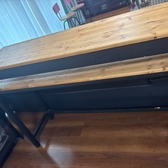 木製ハイテーブル