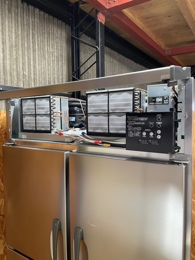 C(7095) 直接引き取り限定 ホシザキ 業務用冷凍冷蔵庫 HRF-120ZT3 2018年製 1凍3蔵 3相 200V W1200