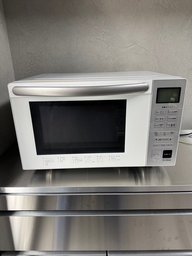 【中古】パンパシフィック オーブンレンジ PPIT-OV18-WH 2021年製