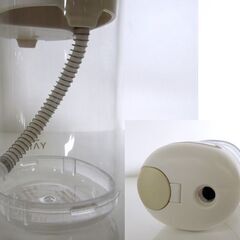 良品 YA-MAN 口腔洗浄器 ジェットフロス コンパクト YOI-100W ホワイト パーツ未使用 ACアダプタ付き ヤーマン 札幌市 新道東店の画像