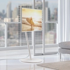 美品 定価4.8万円 EQUALS WALL ホワイト テレビスタンド