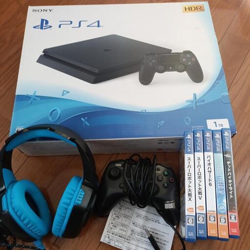 PS4 ジェットブラック 1TB PS4CUH2100BB01