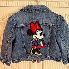 baby GAP × Disney ミニー デニムジャケット（3Y）の画像