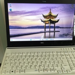 NEC LaVie LS350RSW  値下げしましたの画像