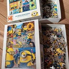 ミニオン　パズル2つセットの画像