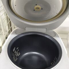 【D203】炊飯器 山善 YJC-300   2020の画像