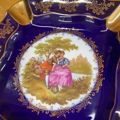 アンティーク小物入れ　灰皿　FLORANCE LIMOGESの画像