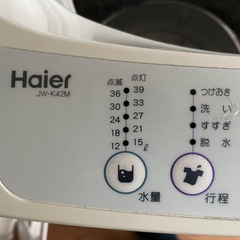 【取引相手決まりました】洗濯機の画像