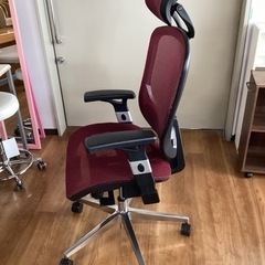 メッシュハイバックワークチェア【町田市再生家具】243526の画像