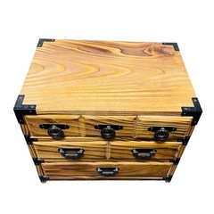 木製　小物収納ケース 29 x 23.5 x 21cm
