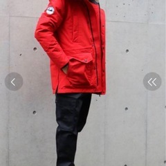 時期外価格　未使用　タグ付き　本場ロシア製　ARCTIC EXPLORER CHILL 定価１２万　　カナダグース　ノースフェイスの画像