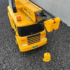 子供用　クレーン車　の画像