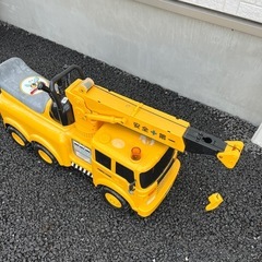子供用　クレーン車　の画像