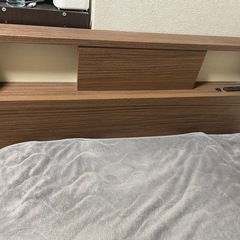 ニトリ　シングルベッド　二段収納付き