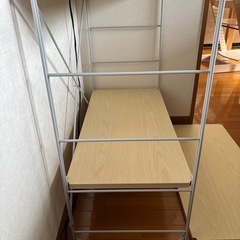 無印3段シェルフの画像