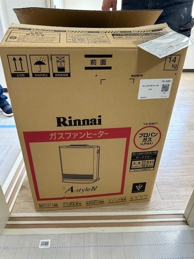 リンナイ ガスファンヒーター