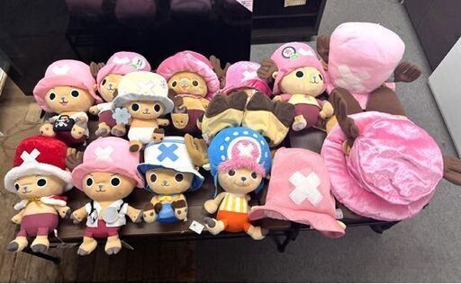 現状品 ワンピース チョッパー ぬいぐるみ まとめて 手袋 帽子 まとめ売り ONE PIECE ☆札幌市 白石店