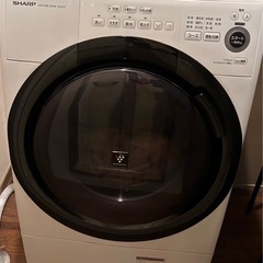 SHARP ドラム洗濯機7キロ 
