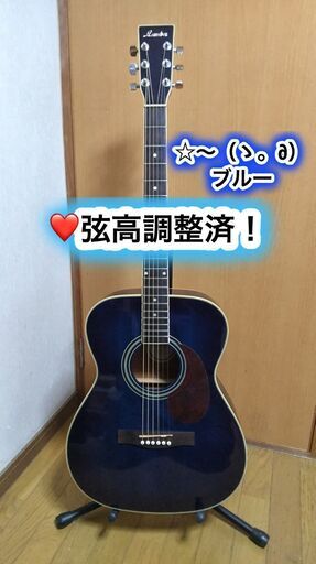 ❤️弦高調整済！「Lumber アコースティックギター　LF3/BLS ブルー」