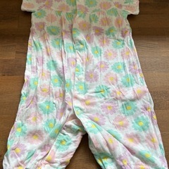 ロンパース　50〜60サイズ　花柄　
