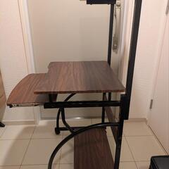 決まりました！お引き取り日時限定　パソコンラックの画像