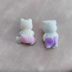 シルバニアファミリーセット　ベット×3 赤ちゃん×2 梯子×2　箱なし の画像