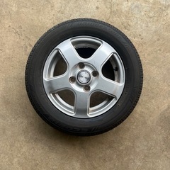 中古ノーマルタイヤホイール付き155/65R13 73S ブリヂストンエコピアNH100の画像