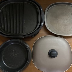 ホットプレートとグリル鍋