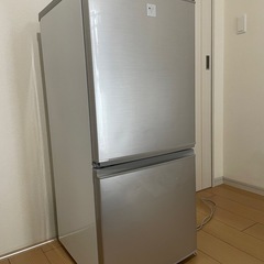 美品　SHARP  プラズマクラスター　冷蔵庫　137L シャンパンゴールド